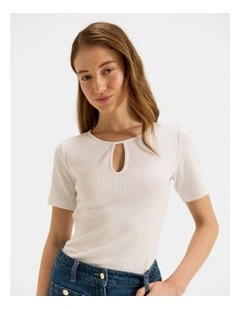 Nevada Top in Ivory