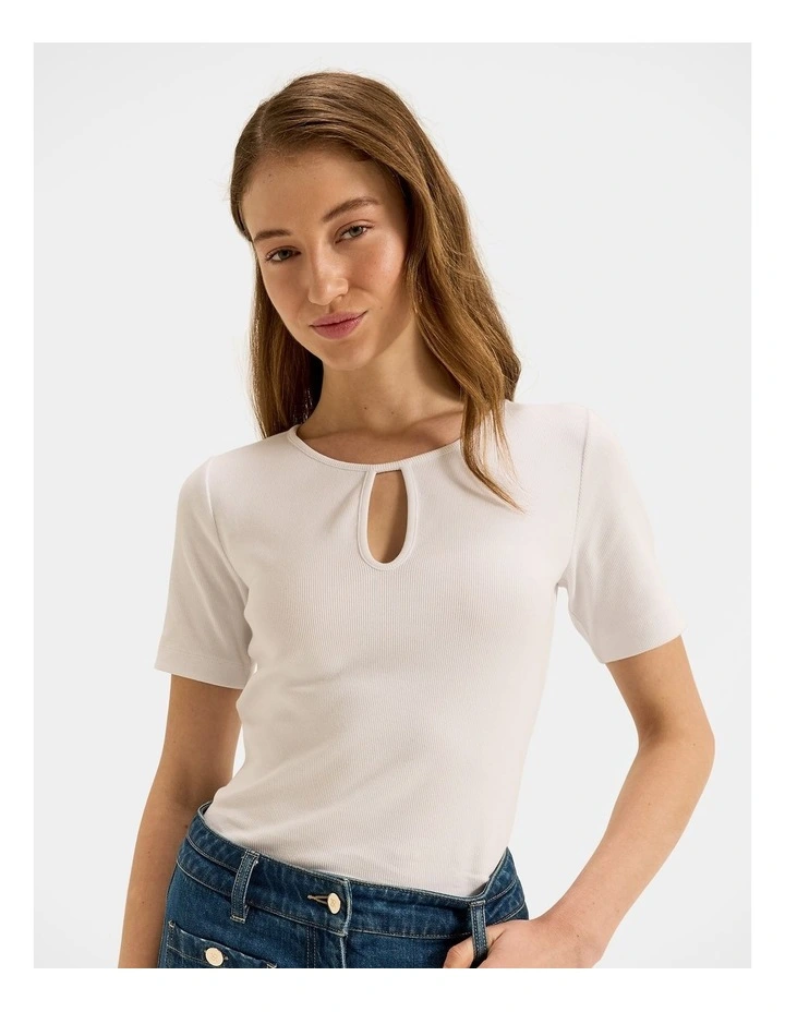 Nevada Top in Ivory image 1