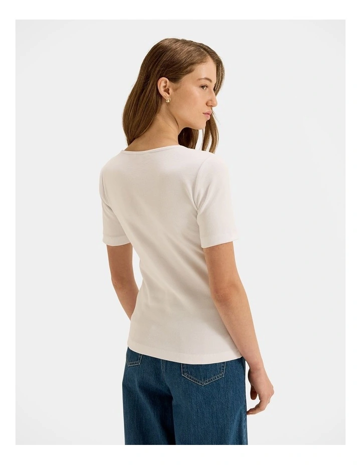 Nevada Top in Ivory image 2