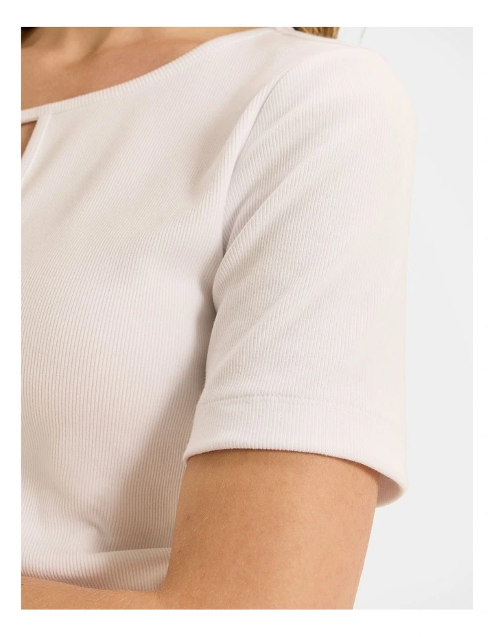 Nevada Top in Ivory image 4