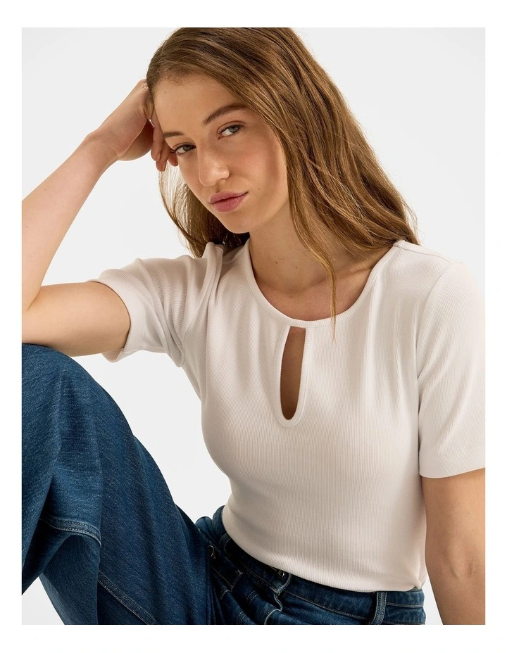 Nevada Top in Ivory image 5