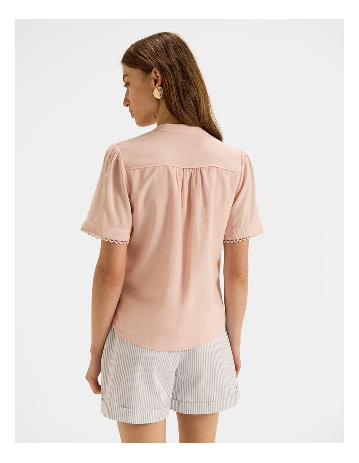 Emilia Blouse in Blossom Pink image 2