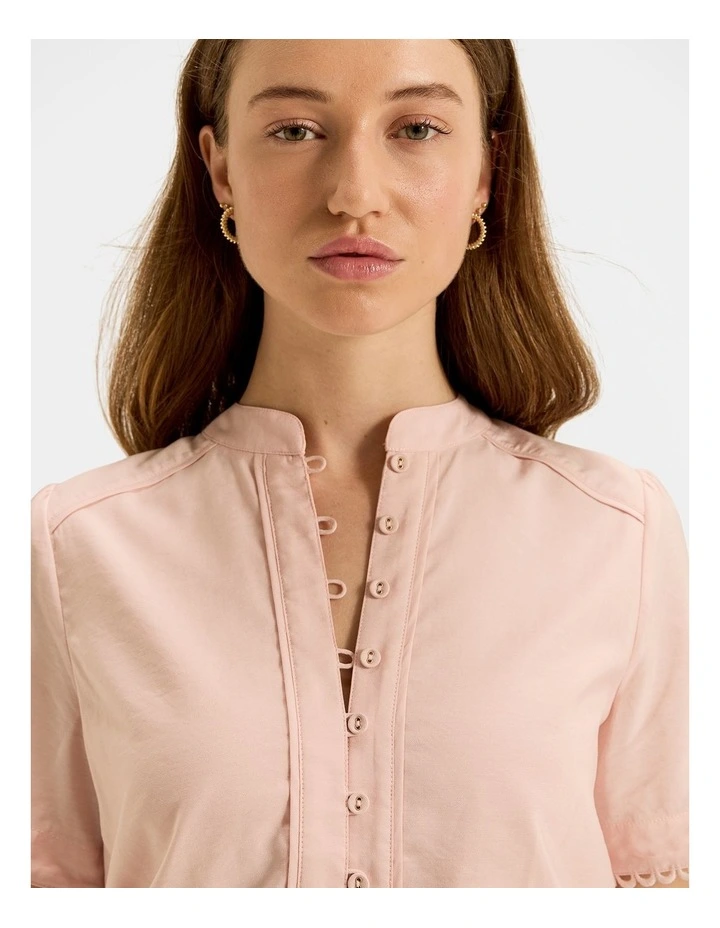 Emilia Blouse in Blossom Pink image 3