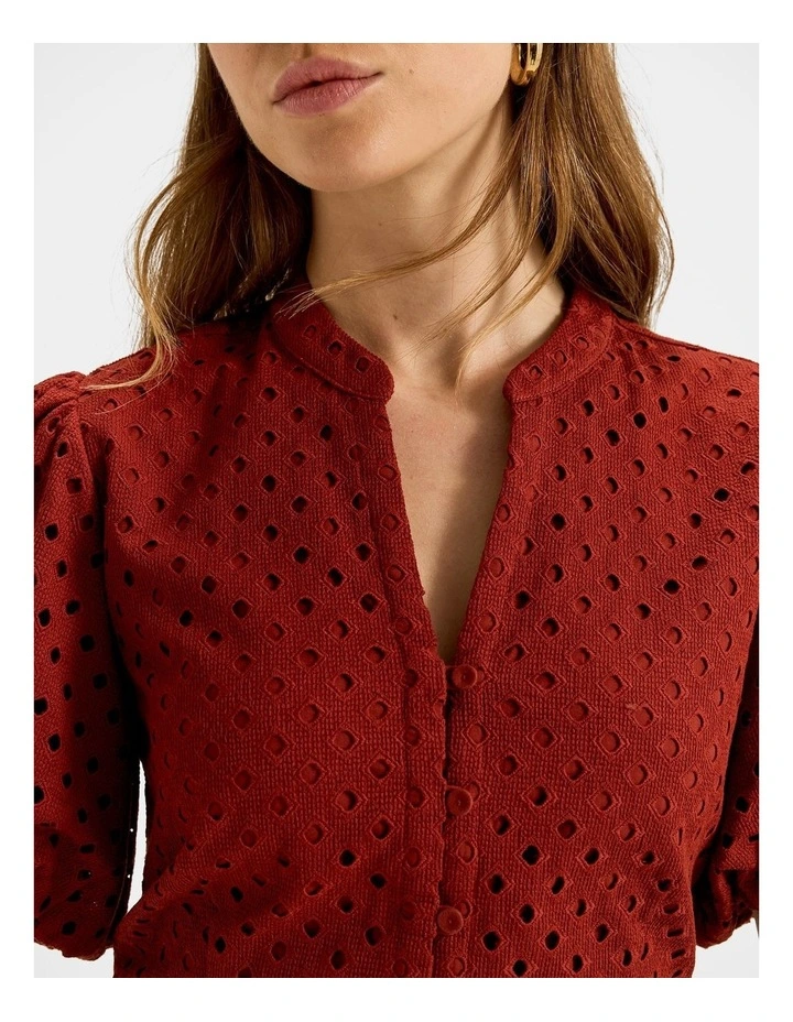 Romy Blouse in Rust image 3