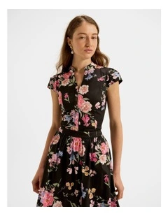 Jardin Top in Black