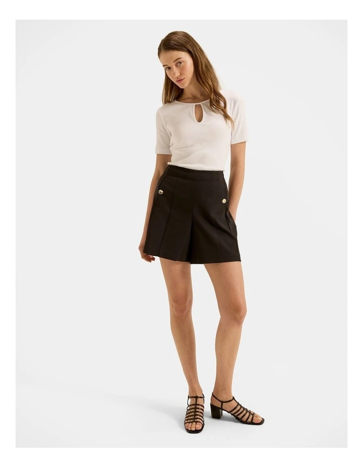 Joanne Shorts in Black image 1
