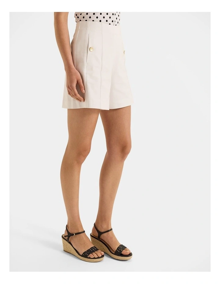 Joanne Shorts in Ivory image 5