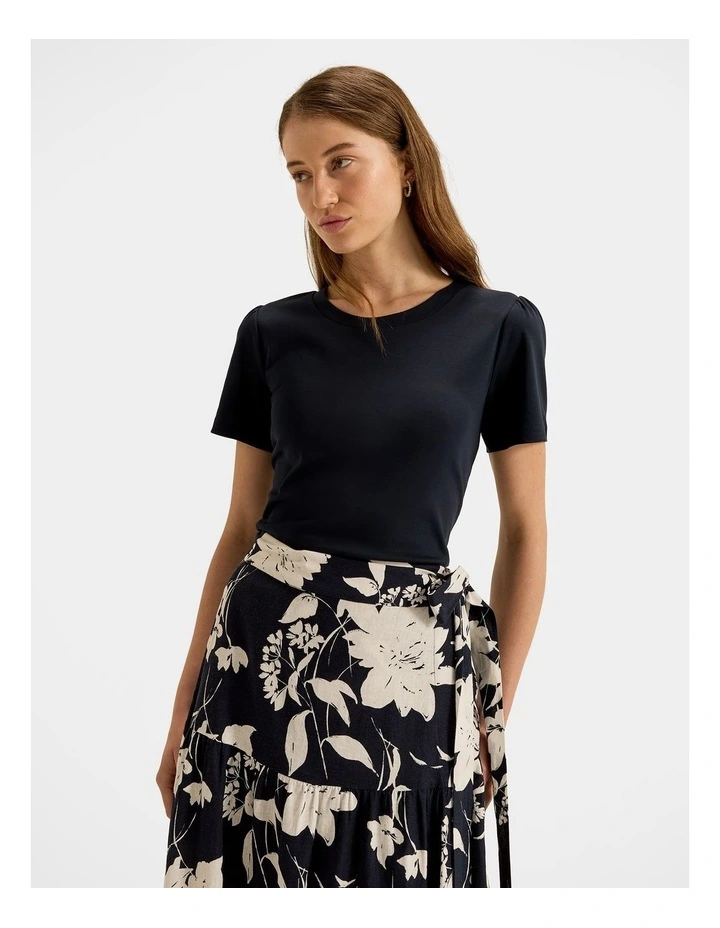 Clover Top in Ink image 1