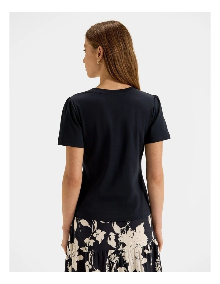 Clover Top in Ink image 2