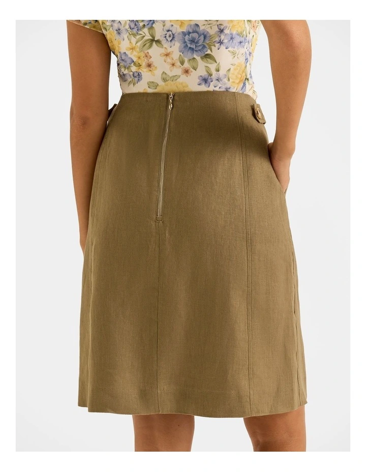 Jelena Skirt in Brown image 2