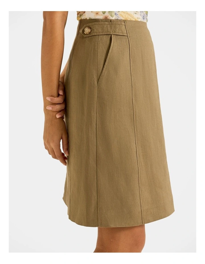 Jelena Skirt in Brown image 3