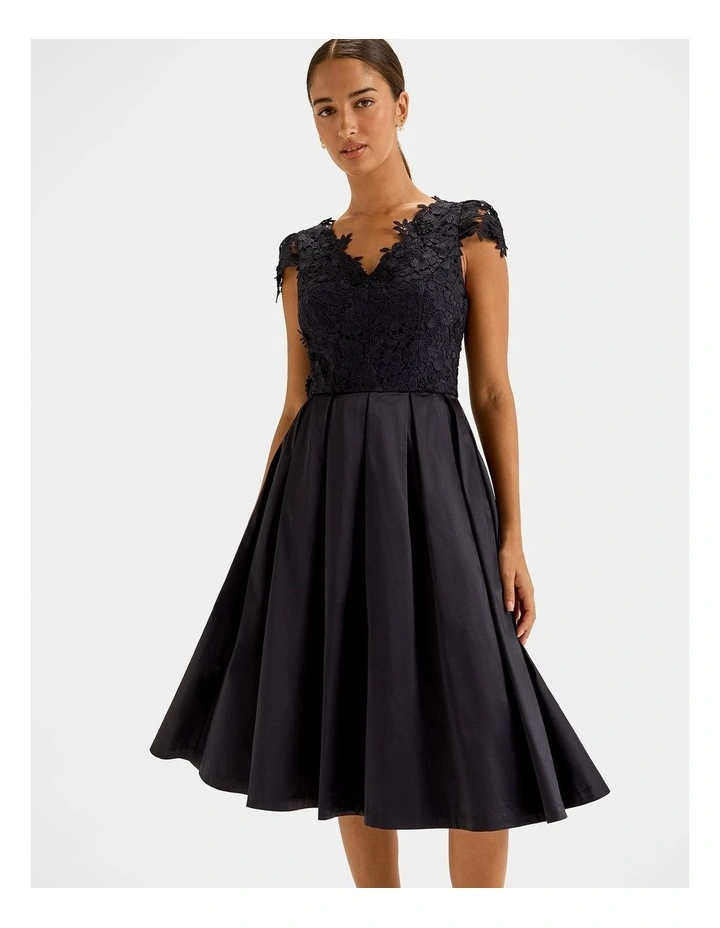 Admiration Cocktail Dress in Ink image 3