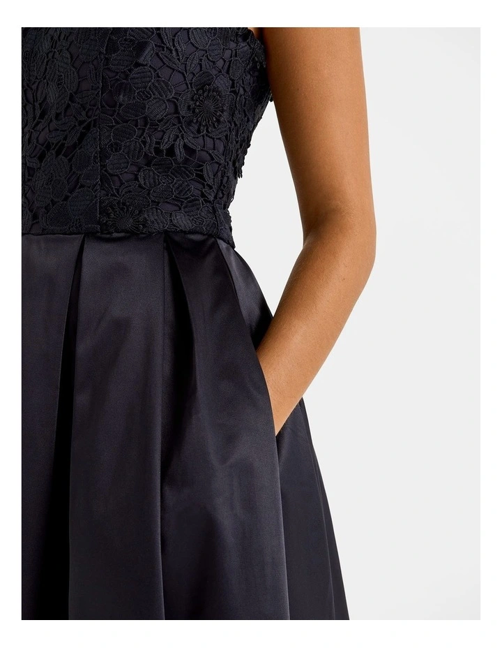 Admiration Cocktail Dress in Ink image 6