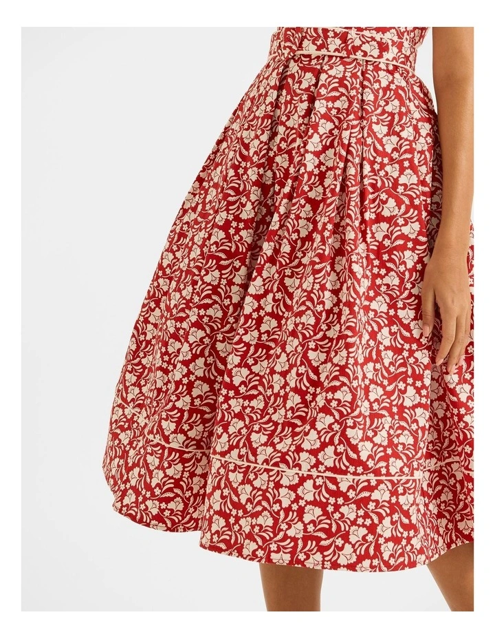 St Lucia Sun Dress in Hibiscus image 6