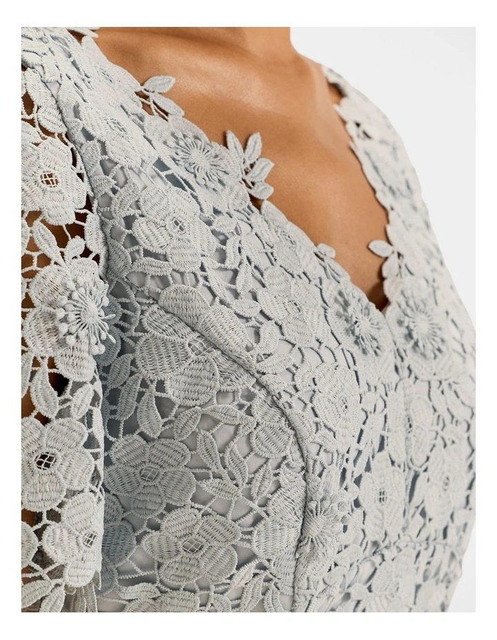 Admire Lace Dress in Honeydew image 4