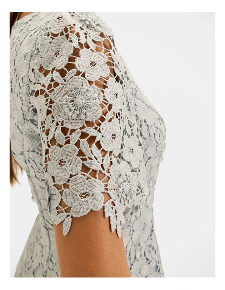 Admire Lace Dress in Honeydew image 5
