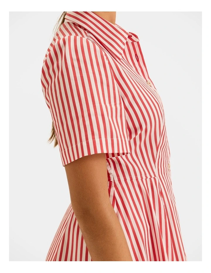 San Rio Shirt Dress in Sunrise/Ivory image 5