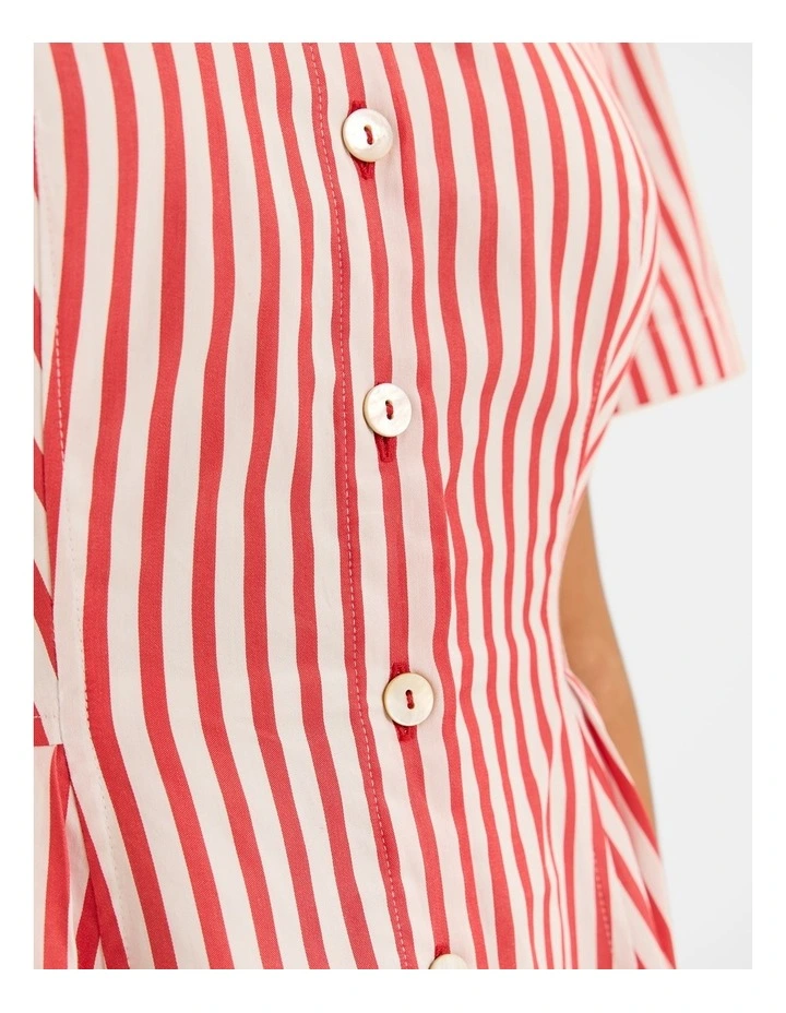 San Rio Shirt Dress in Sunrise/Ivory image 6