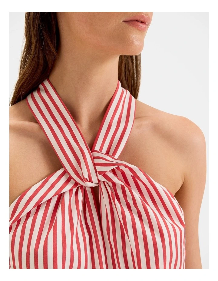 San Rio Halter Dress in Sunrise/Ivory image 5