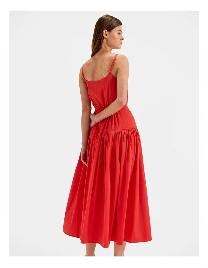 Rene Midi Dress in Sunrise image 2