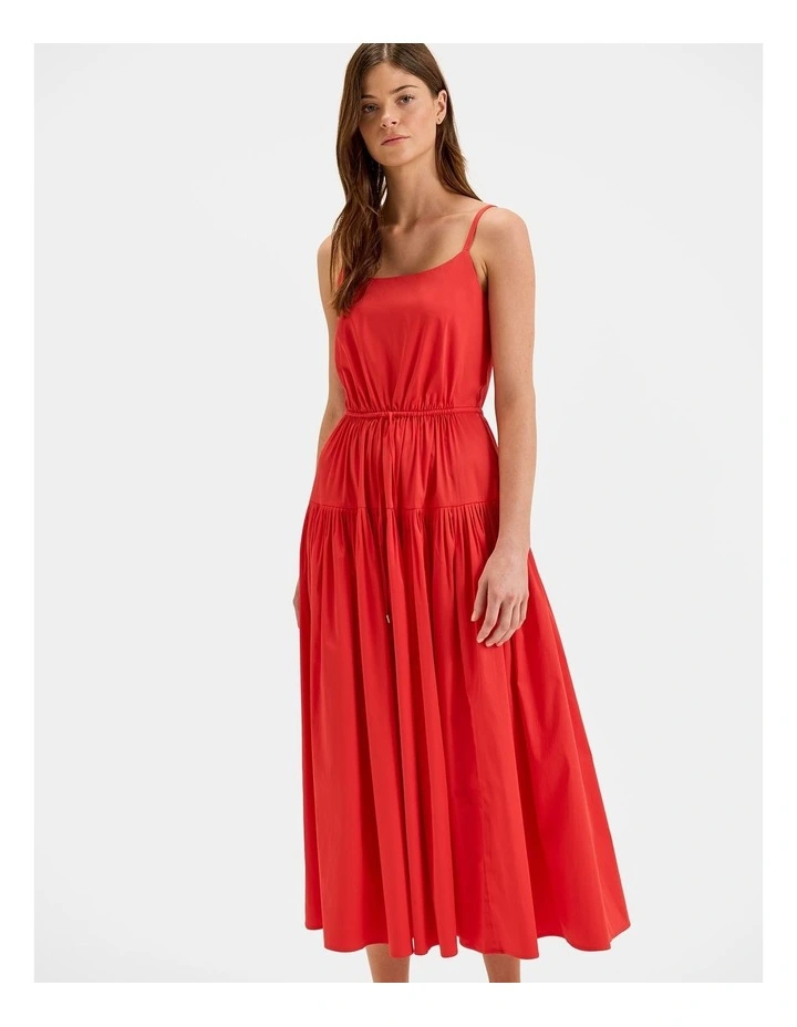 Rene Midi Dress in Sunrise image 3