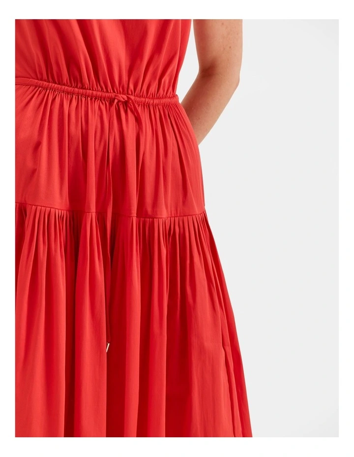 Rene Midi Dress in Sunrise image 6