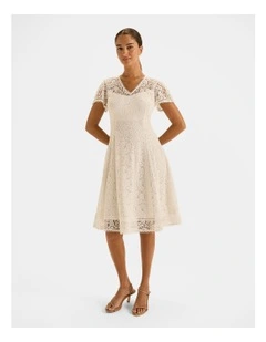 Lady Lacie Evening Dress in Ivory