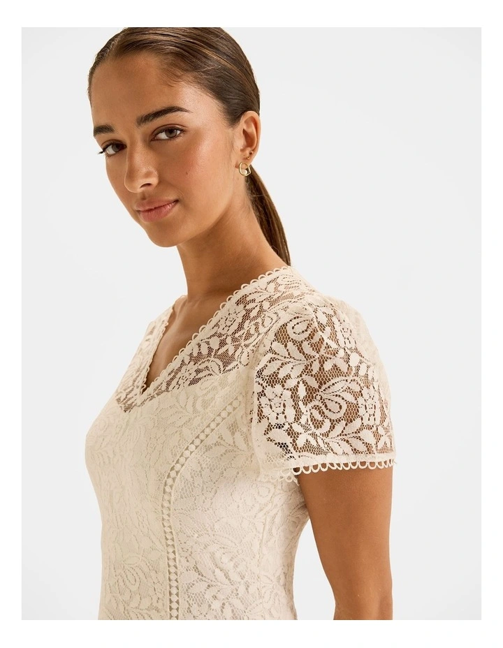 Lady Lacie Evening Dress in Ivory image 3