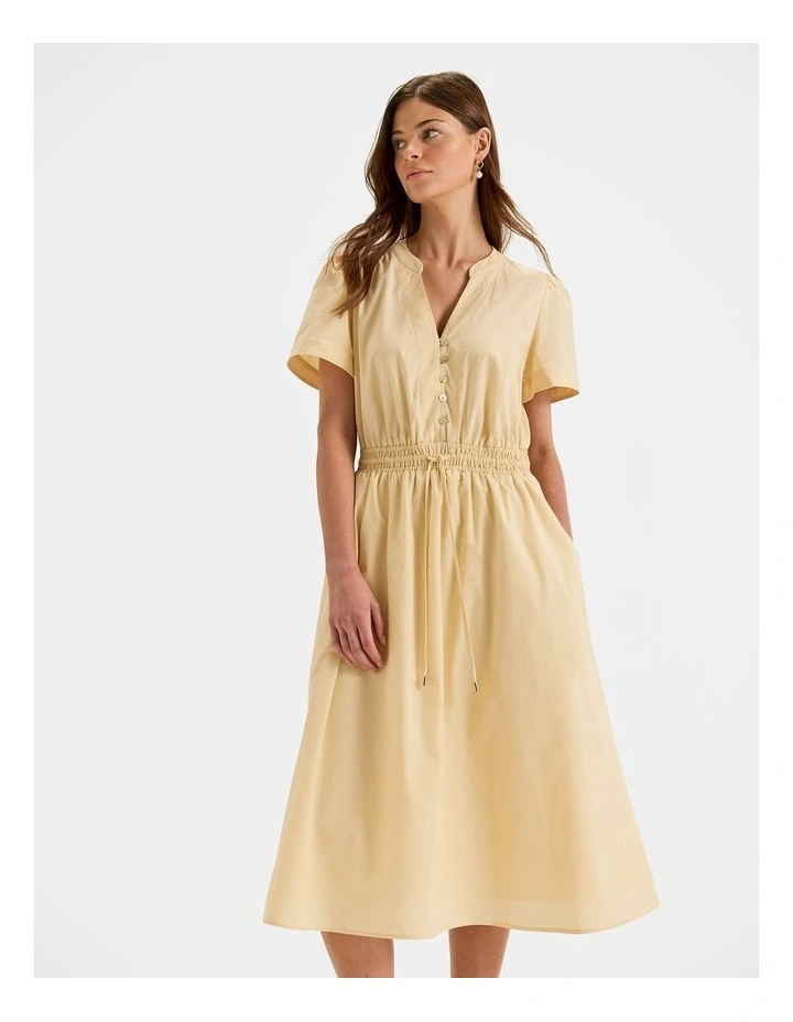 Chiara Midi Dress in Buttercup Yellow image 6