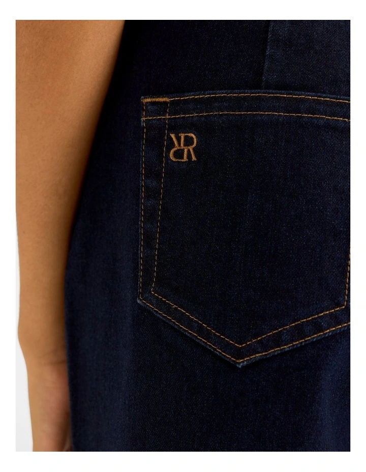 Farrah Denim Shorts in Indigo image 6