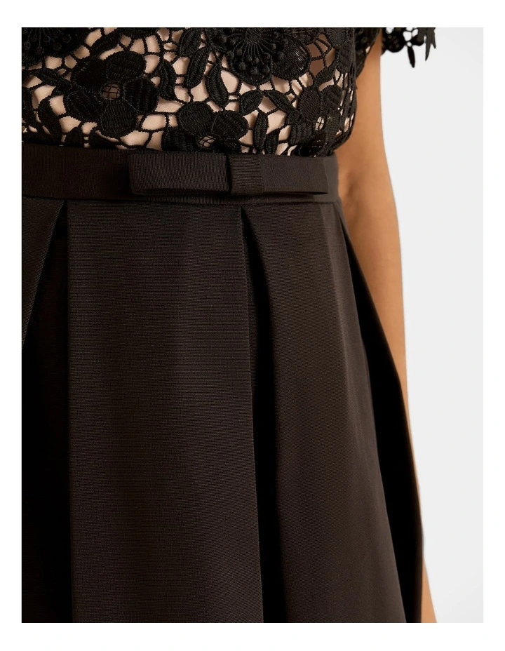 Bloom Maxi Ball Skirt in Black image 5