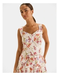 Tropics Crop Top in Ivory