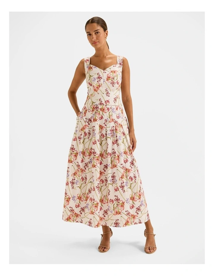 Tropics Crop Top in Ivory image 6