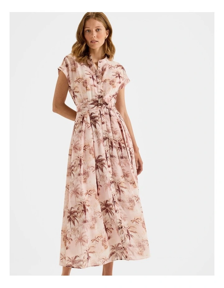 Airlie Shirt Dress in Multi image 3