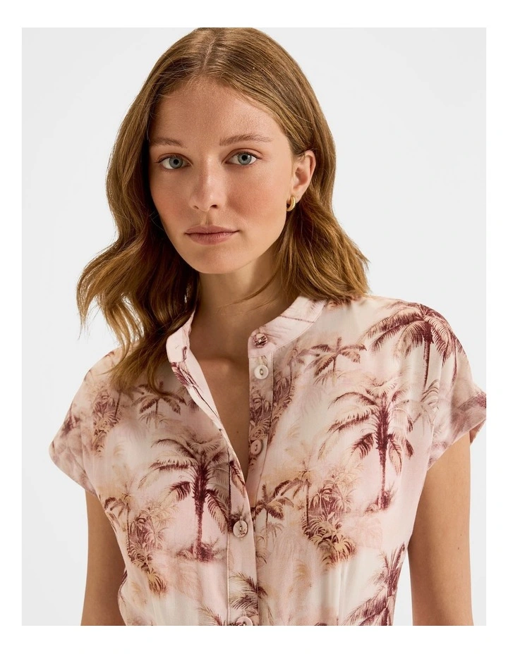 Airlie Shirt Dress in Multi image 4