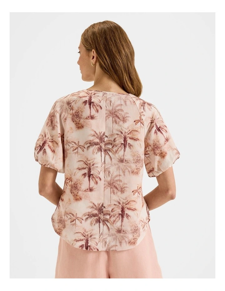 Airlie Blouse Top in Multi image 2