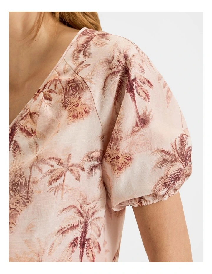 Airlie Blouse Top in Multi image 3