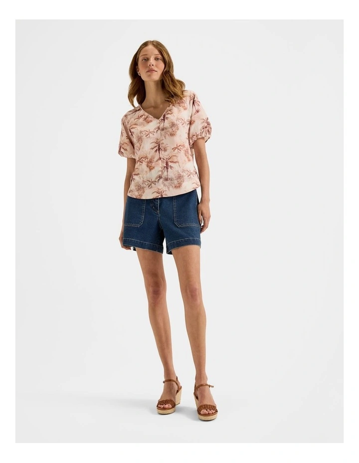 Airlie Blouse Top in Multi image 6