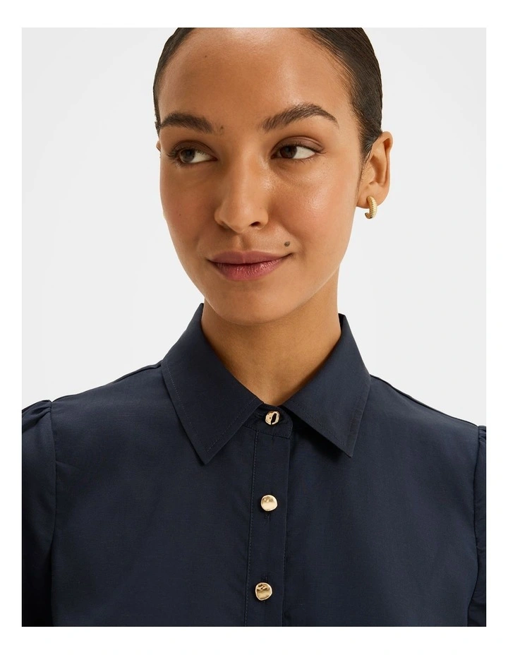 Eleanor Blouse in Ink image 4