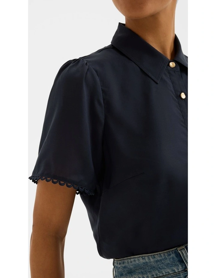 Eleanor Blouse in Ink image 5