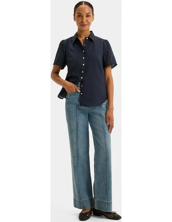 Eleanor Blouse in Ink image 6