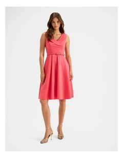 Oasis Dress in Pink Grapefruit