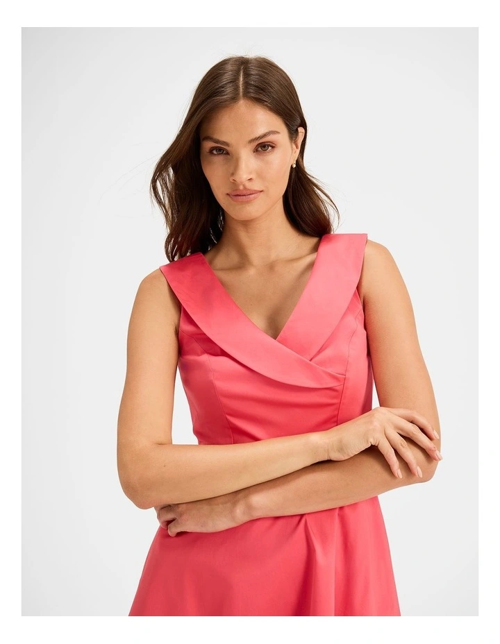 Oasis Dress in Pink Grapefruit image 3