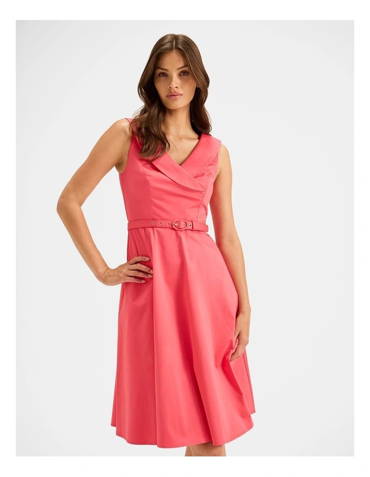 Oasis Dress in Pink Grapefruit image 4