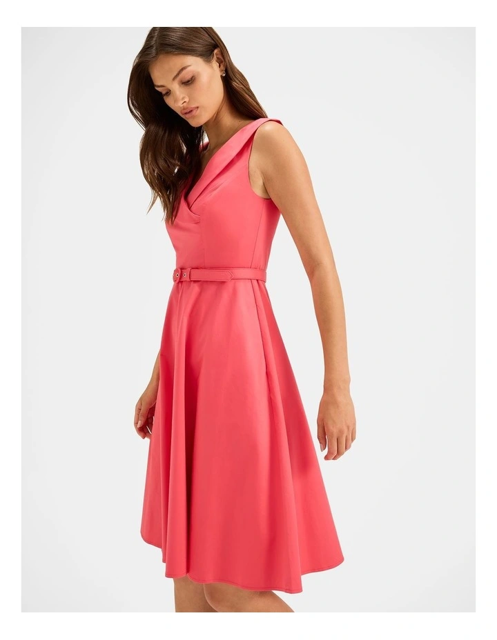 Oasis Dress in Pink Grapefruit image 6