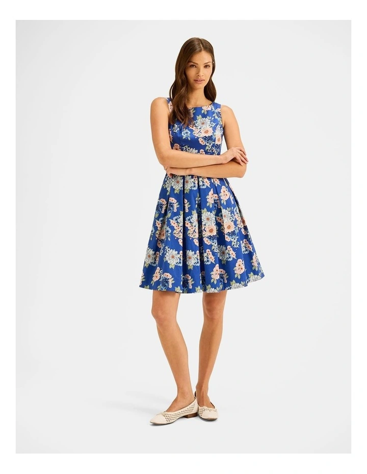 Saltbloom Tea Dress in Sea Blue image 1