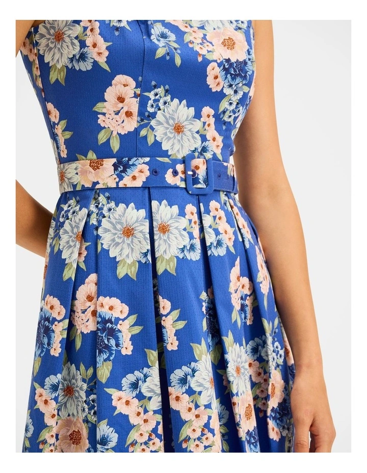 Saltbloom Tea Dress in Sea Blue image 5