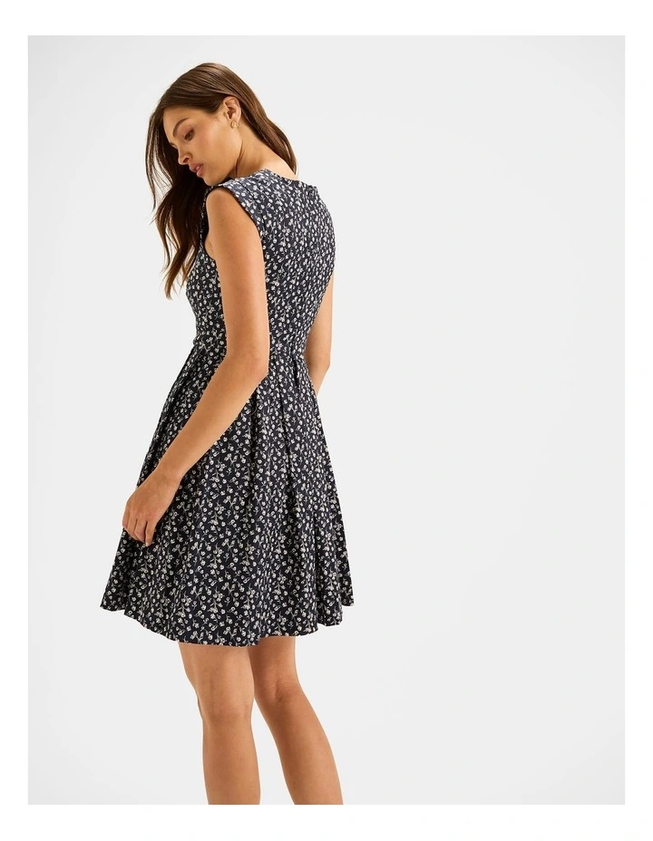 Mariner Mini Dress in Ink image 2