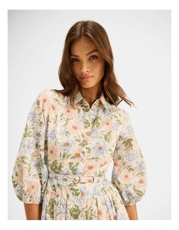 Seabreeze Shirt Dress in Ivory image 3