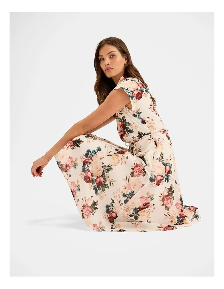 Winter Garden Shirt Dress in Ivory image 6